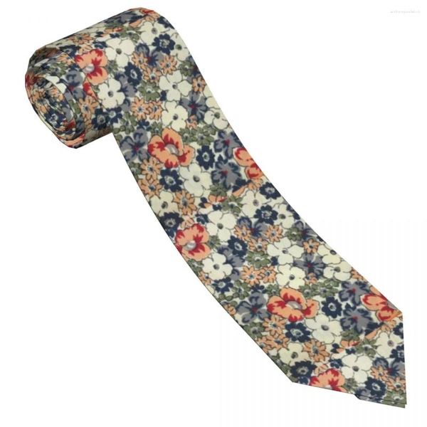 Pajaritas con estampado floral Corbata de lujo Clásico Cuello casual para hombres Ropa diaria Cuello de calidad Patrón Accesorios para corbatas