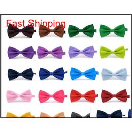 Noeuds papillon pour les mariages de haute qualité mode homme et femmes cravates hommes noeuds papillon loisirs cravates noeuds papillon adulte mariage noeud papillon P0Ro8