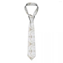 Noeuds papillon doré marbre hommes femmes cravates décontracté Polyester 8 Cm de large liquide col tourbillon tenue quotidienne Gravatas affaires