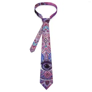 Nœuds papillon Hamsa Cravate à la main Rétro Floral Print Vintage Cool Cou pour unisexe adulte Loisirs Qualité Collier Custom Cravate Accessoires