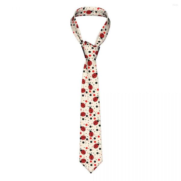Noeuds papillon coccinelles et points cravate pour hommes femmes cravate vêtements accessoires
