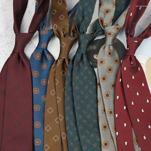 BOEK TIES Linbaiway Business Floral Print Tie voor mannen en vrouwen Skinny 8 cm nek trouwfeest heren stropdassen klassieke slanke gravatas