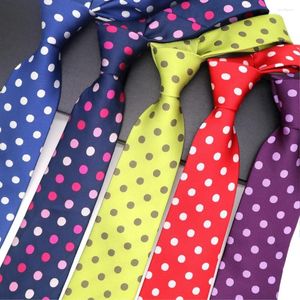 Bow Ties Luxury 8cm Mens à pois