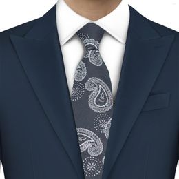 Strikjes LYL 8CM Zwart Klassieke Dunne Paisley Wedding Suits Ketting Mode Stropdas Met Mannen Accessoires Stalknecht Stropdas Geschenken voor Man