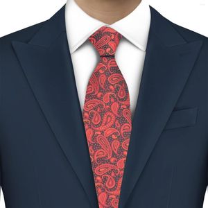 Noeuds papillon LYL 8 CM Cou Paisley Cravate Vêtements Accessoires Rouge Mode Affaires Hommes Cravate Costume De Mariage Invité Cadeau Pour Gentleman