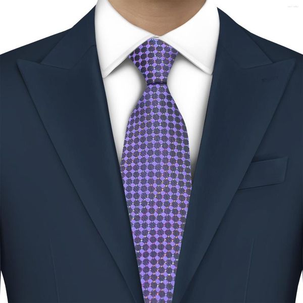 Pajaritas LYL 8CM Púrpura Destacados Cuello delgado Regalos Corbata delgada Hombre Traje de seda exclusivo Accesorios para padrino