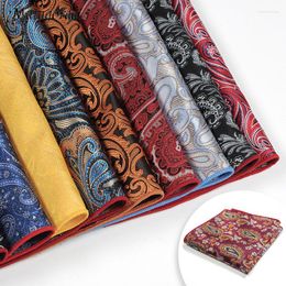 Noeuds papillon Matagorda Designer Gravata Paisley Fleur Poche Mouchoir Soie Mouchoir Hommes Costume Accessoire Cravat Écharpe