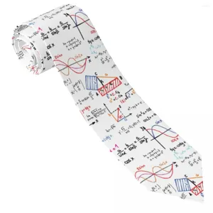 Nœuds papillon formules mathématiques numéros de cravate cou d'affaires mâle rétro décontracté accessoires de cravate grande qualité collier de bricolage personnalisé