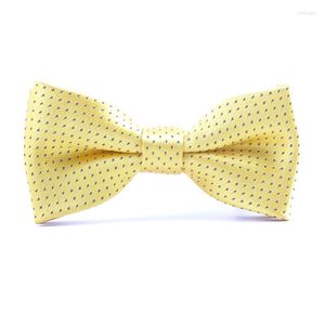 Bow Ties Men's Fashion Tuxedo Classic Dots Bowtie Tie verstelbaar trouwfeest Formele polyester accessoire 3 Colorbow