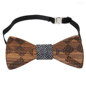 Bow Ties heren bruidegom bruiloftsfeest houten tie smoking tuxedo stropdas mode -accessoire kies stijlen