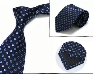 Noeuds papillon pour hommes 100 Cravate en soie Cravat Bleu Foulard Mariage Affaires Casual Cravate Haute Densité Imperméable