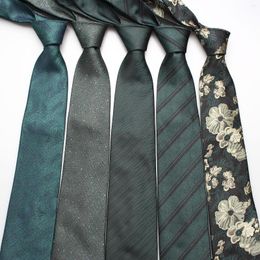 Noeuds papillon pour hommes 8cm Business Dress Polyester Tie Suit Party Casual