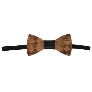 Bow Ties Men's Groom Fiesta de bodas de madera de madera Blandie Accesorio de moda elige estilos