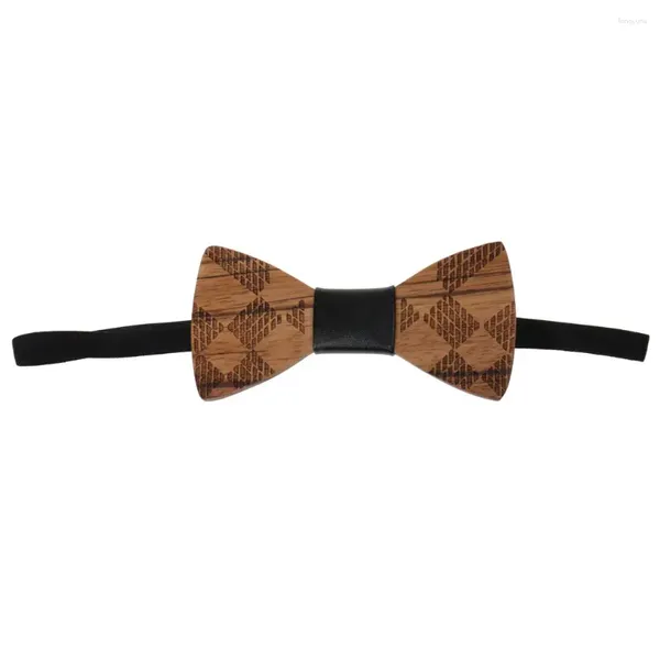 Bow Ties Men's Groom Wedding Party Wooden Tie Tuxedo Coldie Fashion Accessoire Choisir Styles