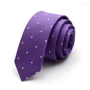 Bow banden heren jacquard geweven mode 5cm slank voor mannen zakelijk toeval