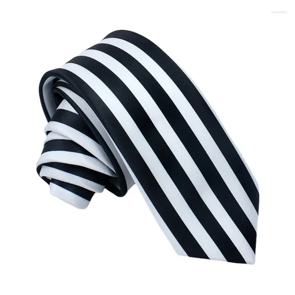 Bow Ties Mens Anime Cospalie Coldie Japonais noir blanc rayé à noue noue costume d'accessoires