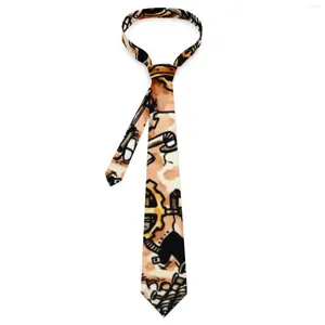 Bow Ties Mens Tie Funky Steampunk Neck Abstract Skull Print Kawaii grappige kraagontwerp vrije tijd hoogwaardige stropdasaccessoires