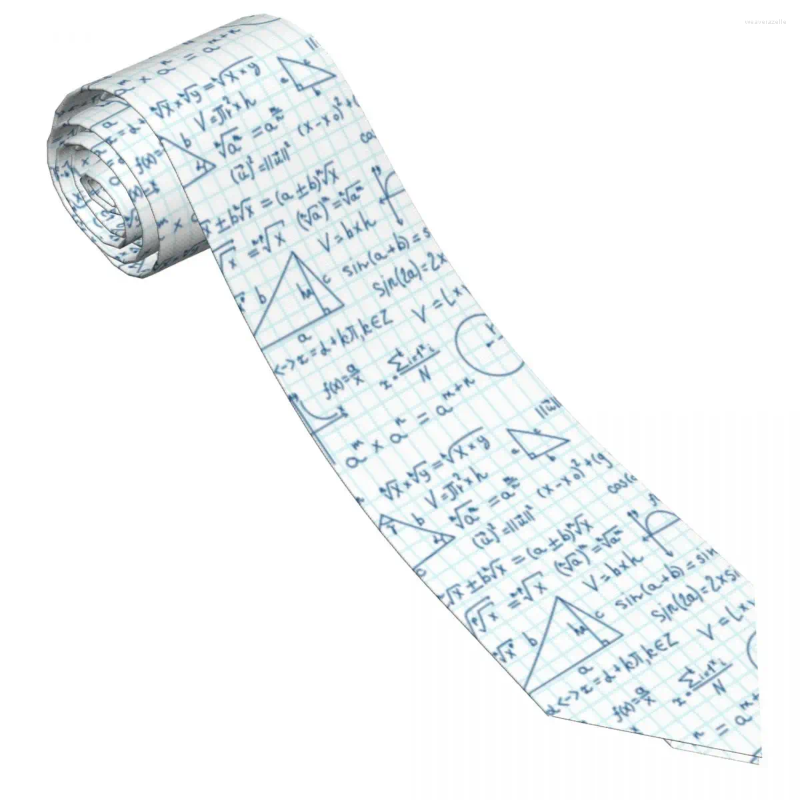 Bow Ties Mens Tie Math Math Matematik Ödevi Boyun Moda Retro Rahat Yaka Baskılı Günlük Aşın