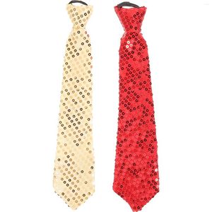 Bow Ties Neck Tie Prop Role-Play pailletten stropdus kostuum decor decoratieve stropdassen corbatas hombre