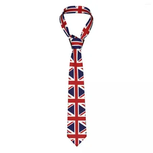 Noeuds papillon personnalisé Union Jack drapeau du Royaume-Uni hommes mode cravates de mariage en soie