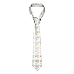 Noeuds papillon Pharmacien Nouveauté Cravate Cravate Classique Pour Hommes Pour Les Missions De Marié De Mariage Cadeaux De Danse
