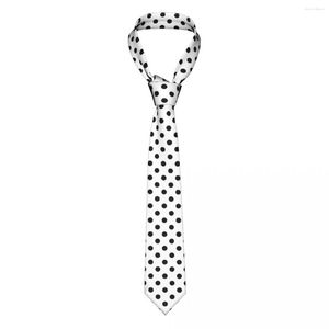 Strikjes Polka Dot Stropdassen Mannen Slank Polyester 8 Cm Klassieke Hals Voor Kostuums Accessoires Das Bruiloft Cosplay Props