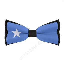 Pajaritas Poliéster Somalia Bandera Bowtie para hombres Moda Casual Hombres Cravat Neckwear Trajes de fiesta de boda Corbata