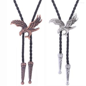Bow Ties Produit Takahashi Eagle Bolo Tie Metal Collar corde Pendant American Western Denim Pibolo