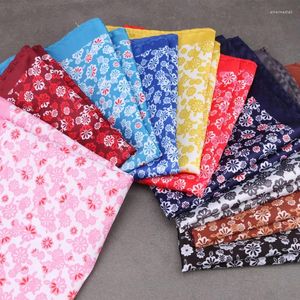 Venta de la venta de corbatas de la proa 22 cm Guañas cuadradas de bolsillo Floral Soft Style Hanky Mens traje de toalla de toalla de toalla