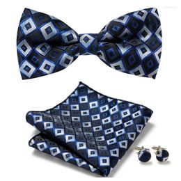 Bow Ties Silk Bowtie para hombres Fashion Floral Casual Floral Cravat Corbata Corbata Trajes de boda Tada