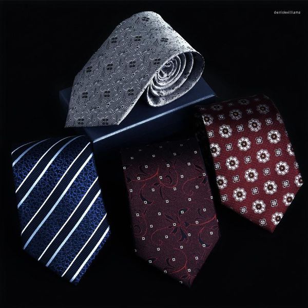 Corbatas de lazo Corbata de seda Vestido formal de los hombres Carrera de negocios Matrimonio Caza de trabajo Morera para hombres Camisas blancas para hombres