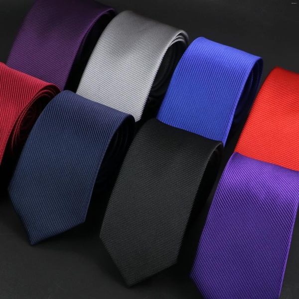 Nœuds papillons simples classiques hommes gris vert bleu rouge coloré maigre cravate étroite pour la fête de mariage accessoire d'affaires cadeau