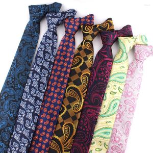 Cravates d'arc Skinny Casual Paisley Cravate pour hommes garçons filles bandanna cou cravate mariage marié porter homme Gravata