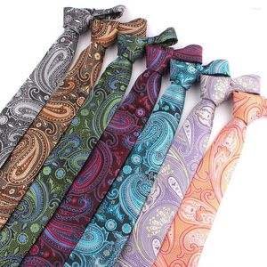 Bow Ties Skinny Groom Coldie for Wedding Party Boys Filles Girls Neck Tie Paisley Wove Men Femmes Portez Gravatas