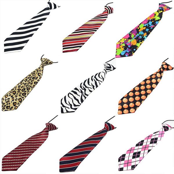 Noeuds papillon rayé enfants cravate 2022 mode enfants cravate décontracté cou fête Gravatas Corbatas étudiant garçon filles Style Krawatte