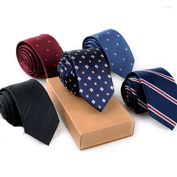 Cravates d'arc Style Mode Cravate pour hommes 6cm Cravate bleue Vert Orange Soie Gravatas pour hommes Paisley Lieu de travail Slim Fit Vêtements de mariage