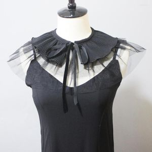 Strikjes Stijl Revers Nep Kraag Vintage Afneembaar Shirt Valse Voor Vrouwen Blouse Trui Top Das