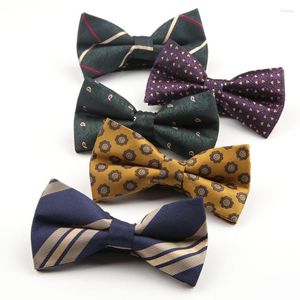 Bow Ties Tide Diseñador Bowtie Fashion Man Accesorios Camiseta Tada de punto azul marino para hombres de boda Fiesta mayorista Negocio formal