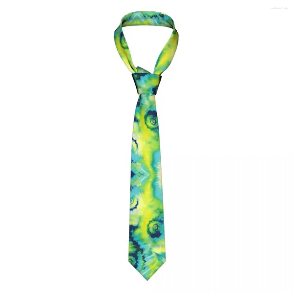 Pajaritas Tie Dye Corbatas unisex Poliéster informal 8 cm Cuello hermoso estrecho para trajes para hombre Accesorios Corbata Negocios