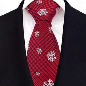 Bow Ties Tie EXQUISE Smooth Surface Match Vêtements Ball de Noël Coldage de flocon de neige pour banquet