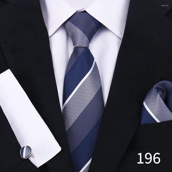 Pajaritas Corbata para hombres Pañuelos a cuadros Corbata roja Gemelos clásicos Blusa Accesorios de boda de negocios Collar de mujer Regalo para hombre