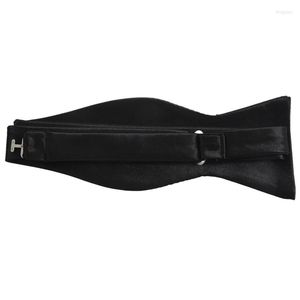 Noeud Papillon Cravate De Smoking Satin Pour Homme - Noir