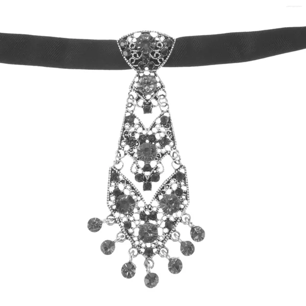 Nœuds papillons universels incrustés de diamants petite cravate hommes et femmes strass paillettes pour