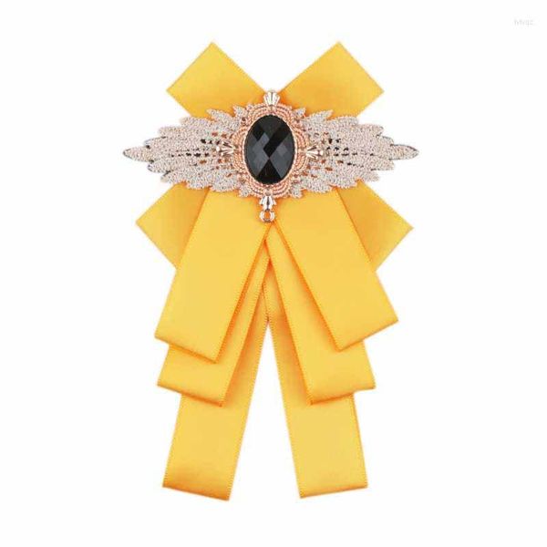 Pajaritas para mujer pajarita boda uniforme ajustable corbata niñas esmoquin Bowknot mariposa disfraz señoras graduación lujo HJ54