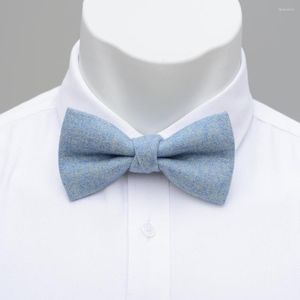 Bow Ties Wool Bowtie for Men Classical Groom Bowties Couleur solide de haute qualité mariage d'hiver
