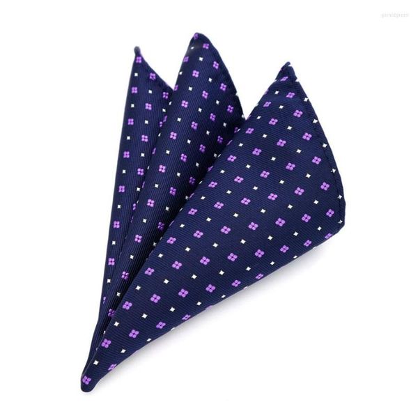 Noeuds papillon YISHLINE 18 STYLES Carrés de poche en soie pour hommes 25CM Solide Floral Homme Mouchoir Accessoires de fête de mariage Hommes Hankies