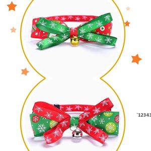 Bowknot Bell série de Noël colliers pour animaux de compagnie collier de chat chien produits pour animaux de compagnie grande taille LLF10873