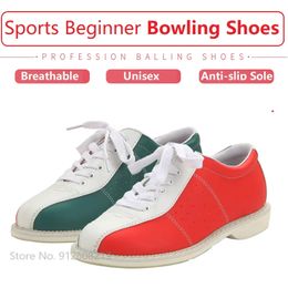 Bowling Fournitures de Bowling unisexe respirant Fitness Bowling Sneaker pour femmes hommes droit antidérapant semelle chaussures grande taille 3447 231011