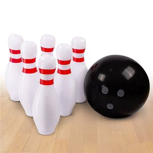 Bowling Giant PVC Opblaasbare Set Voor Kinderen Outdoor Gazon Yard Game Kinderen Sport Gooien Speelgoed 230614