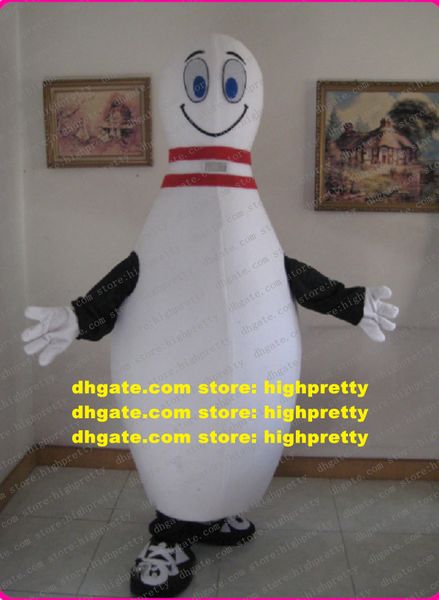 Bowling Pin Bowling Bowl Gutterball mascotte Costume adulte personnage de dessin animé tenue planification et Promotion cadeaux de vacances zz7800